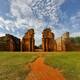 Jesuit Missions of the Guaranis: San Ignacio Mini, Santa Ana, Nuestra Señora de Loreto and Santa Maria Mayor (Argentina), Ruins of Sao Miguel das Missoes (Brazil)